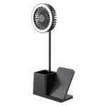 S-Link Asztali Ventilátor - SL-M9055 (Wireless charge 10W, fekete) - Image 2
