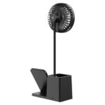 S-Link Asztali Ventilátor - SL-M9055 (Wireless charge 10W, fekete) - Image 4