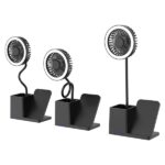 S-Link Asztali Ventilátor - SL-M9055 (Wireless charge 10W, fekete) - Image 5