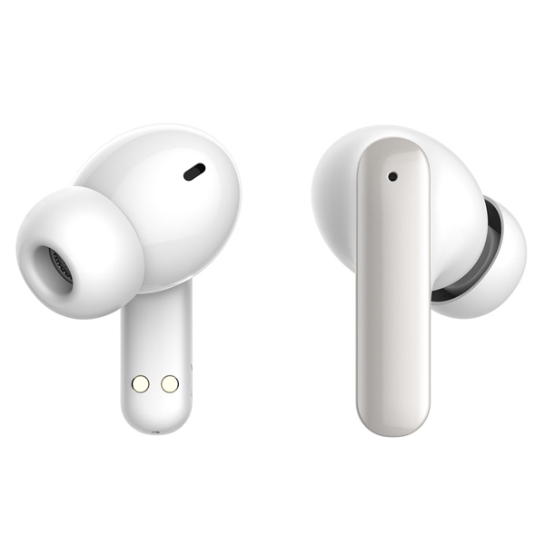 S-Link Fülhallgató Vezeték Nélküli - AirLite X Pro White (BT5.3, ENC + Hybrid ANC, mikrofon, fehér) - Image 1