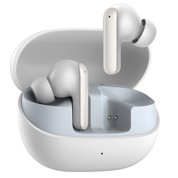 S-Link Fülhallgató Vezeték Nélküli - AirLite X Pro White (BT5.3, ENC + Hybrid ANC, mikrofon, fehér) - Image 2