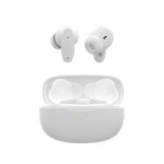 S-Link Fülhallgató Vezeték Nélküli - SL-TWS08 White (Bluetooth, ENC, Type-C, 4x HD mikrofon, 40 óra, fehér)