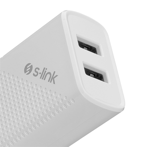 S-Link_Telefon_tolto_-_SL-EC50L_2db_USB_5V3A_12W_Gyorstoltes_Lightning_100cm_adat_toltokabel_feher-i355604.jpg S-Link Hálózati töltő - SL-EC50L (2db USB, 5V/3A, 12W, Gyorstöltés, Lightning, 100cm adat+töltőkábel, fehér) - Image 5