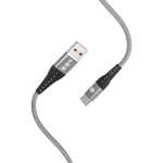 S-Link kábel - SL-STM60T (3A, 12W, Gyorstöltés, Type-C, 100cm adat+töltőkábel, szürke) - Image 3