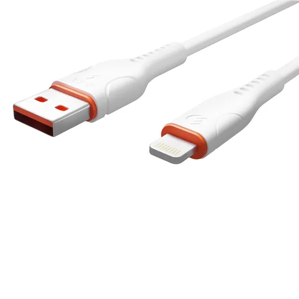 S-Link kábel - SL-X207E (2A, 12W, Gyorstöltés, Lightning, adat+töltőkábel, fehér, 1m) - Image 4