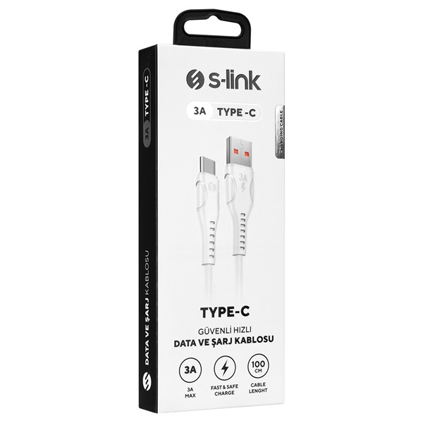S-Link_kabel_-_SL-X243_3A_12W_Gyorstoltes_Type-C_100cm_adat_toltokabel_fekete-i337363.jpg S-Link kábel - SL-X243 (3A, 15W, Gyorstöltés, Type-C, 100cm adat+töltőkábel, fehér) - Image 2