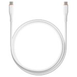 S-Link kábel - SL-X280E (3A, 60W, Gyorstöltés, Type-C to Type-C 100cm adat+töltőkábel, fehér) - Image 3