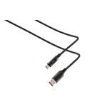 S-Link kábel - UC-066 (LED kijelző, 66W, Gyorstöltés, Type-C, 100cm adat+töltőkábel, fekete, fonott) - Image 4