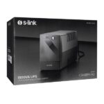 S-Link szünetmentes 1000VA - MIGHT U100 (1000VA, 12V7Ah*2, 600W, Line-Interactive, 4 schuko) - Image 4