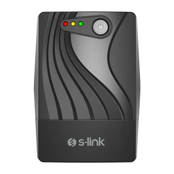 S-Link szünetmentes 600VA - MIGHT U60 (600VA, 12V7Ah*1, 360W, Line-Interactive, 2 schuko) - Image 2