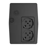 S-Link szünetmentes 800VA - MIGHT U80 (600VA, 12V7Ah*1, 360W, Line-Interactive, 2 schuko) - Image 3