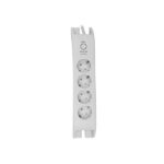 S-Link túlfeszültségvédő - SPG3040 White (4 aljzat, max.3680 Watt, 900 Joule, fehér) - Image 2