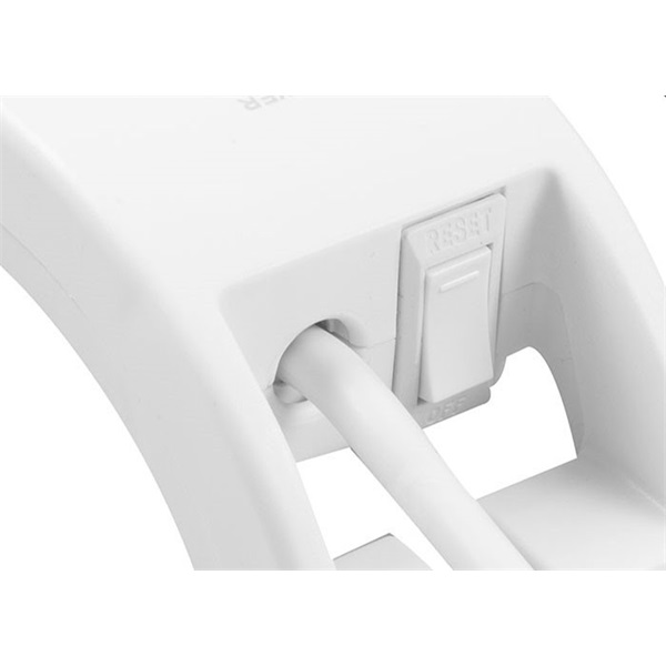 S-Link túlfeszültségvédő - SPG3040 White (4 aljzat, max.3680 Watt, 900 Joule, fehér) - Image 3