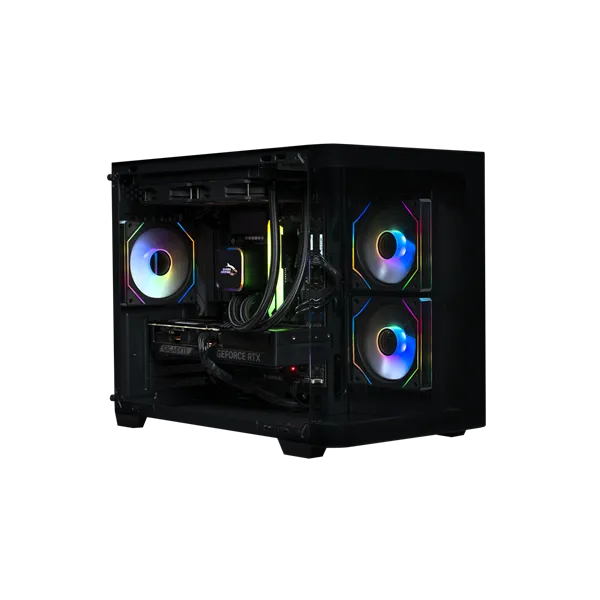 SHARK GAMING PC - Max Bite Brutality BF25 (Wave mini, R7-5700X, RTX 5060 8G , 1TB NVMe , 16GB  , air cooler, Windows 11)