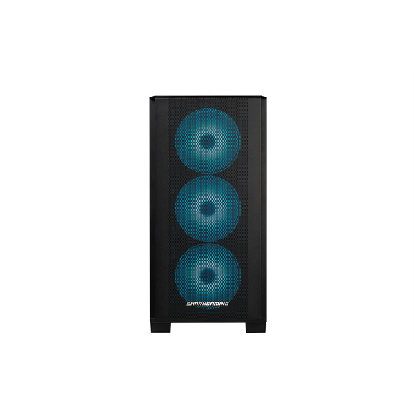 SHARK GAMING PC - Shark Maelstrom R715 (R7-5700X, RX 9060XT 16G , 1TB NVMe  , 16GB  , Air Cooler, Windows 11 home, 650W) - Image 3