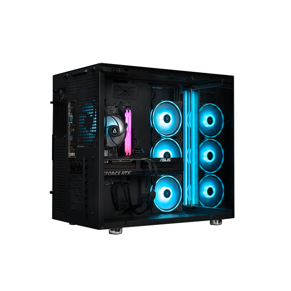 SHARK GAMING PC - Shark RGBeast I509 (i5-14600K, RTX 5070 12G , 1TB NVMe  , 32GB RGB  , Air Cooler, Windows 11H, 750W) - Image 2