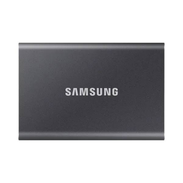 SAMSUNG SSD Külső, 1TB, T7, Titán Szürke, USB 3.2 - Image 1
