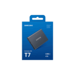 Samsung Külső SSD 4TB - MU-PC4T0T/WW (T7 external, szürke, USB 3.2, 4TB) - Image 3
