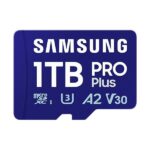 SAMSUNG Memóriakártya, PRO Plus microSDXC kártya 1TB, CLASS 10, UHS-I, U3, V30, A2, + Adapter, R180/W130 - Image 3