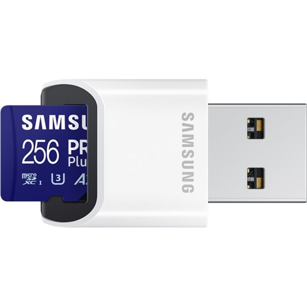 Samsung MicroSD kártya - 256GB MB-MD256SB/WW (PRO PLUS kártyaolvasóval, R180/W130, 256GB) - Image 2