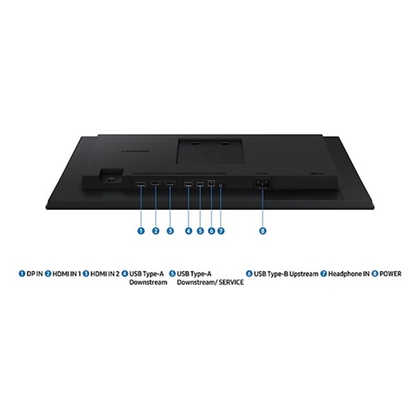 SAMSUNG IPS 100Hz monitor 24" S40GD, 1920x1080, 16:9, 250cd/m2, 5ms, 2xHDMI/DisplayPort/2xUSB, Pivot - Image 18