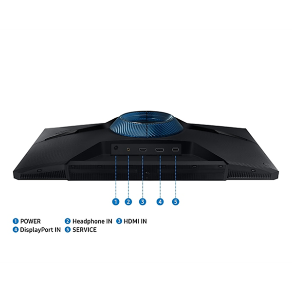 Samsung Monitor 27" - S27DG302EU (VA, 1920x1080, 16:9, FHD, 180HZ, 250cd/m2, 1ms, Pivot) - Image 5