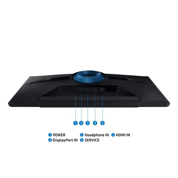 Samsung Monitor 32" - S32DG302EU (VA, 1920x1080, 16:9, FHD, 180HZ, 250cd/m2, 1ms, Pivot) - Image 5