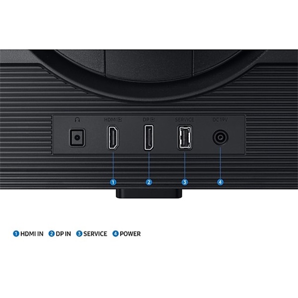 Samsung Monitor 32" - S32DG502EU (IPS, 2560x1440, 16:9, QHD, 180HZ, 350cd/m2, 1ms, Pivot) - Image 6