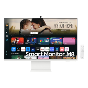 Samsung Monitor 32" - S32DM801UU (VA, 3840x2160, 16:9, UHD, 60HZ, 400cd/m2, 4ms, Pivot, Smart)