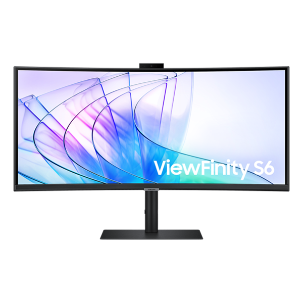 SAMSUNG Ívelt VA monitor 34" S65VC, 3440x1400, 21:9, 350cd/m2, 5ms, HDMI/DisplayPort/2xUSB/USB-C/LAN, hangszóró&webkam. - Image 1