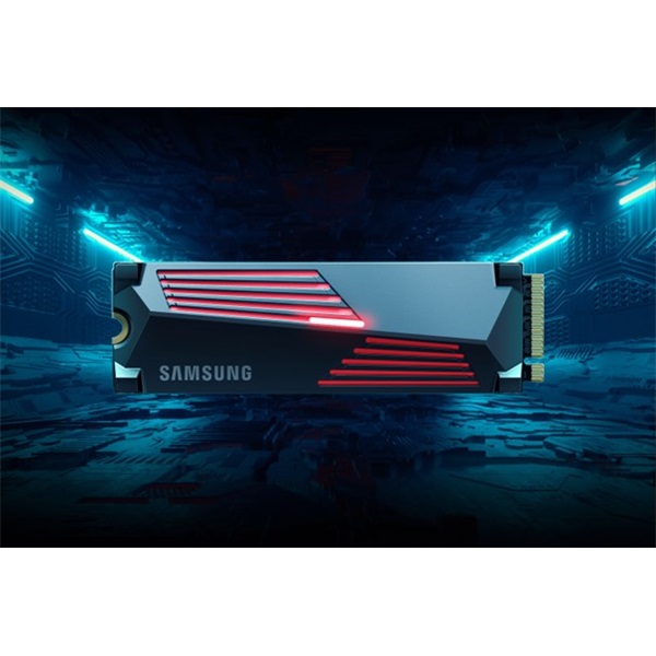 Samsung SSD 2TB - MZ-V9P2T0GW (990 PRO hűtőbordás, PCle 4.0x4, NVMe M.2, 2TB) - Image 2