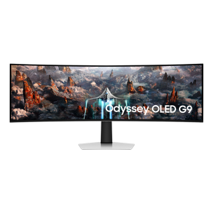 Samsung monitor 49" - S49CG934SU (OLED, 5120x1440, 32:9, 240Hz, 250cd/m2, 0,03ms, Ívelt)