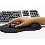 Sandberg Egérpad - Gel Mousepad with Wrist Rest (zselés csuklótámasszal; fekete) - Image 2