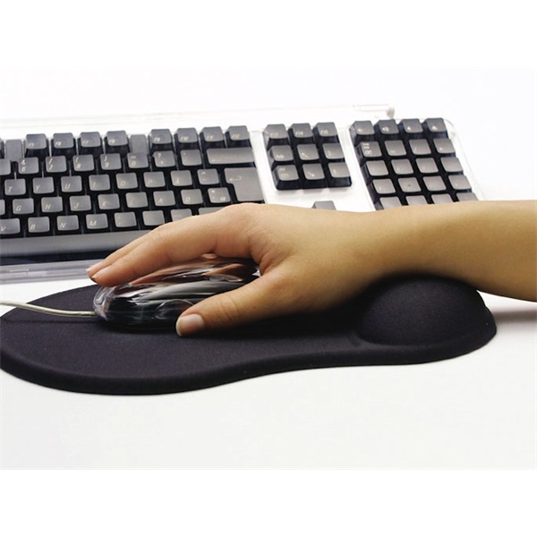 Sandberg Egérpad - Gel Mousepad with Wrist Rest (zselés csuklótámasszal; fekete) - Image 2
