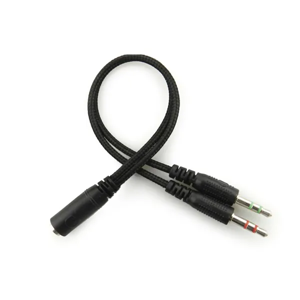 Sandberg Fejhallgató - MiniJack Chat Headset Saver (mikrofon; 3,5mm jack; hangerő szabályzó; 1,8m kábel; fekete) - Image 5