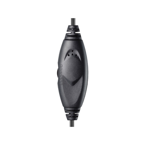 Sandberg Fejhallgató - MiniJack Chat Headset Saver (mikrofon; 3,5mm jack; hangerő szabályzó; 1,8m kábel; fekete) - Image 3