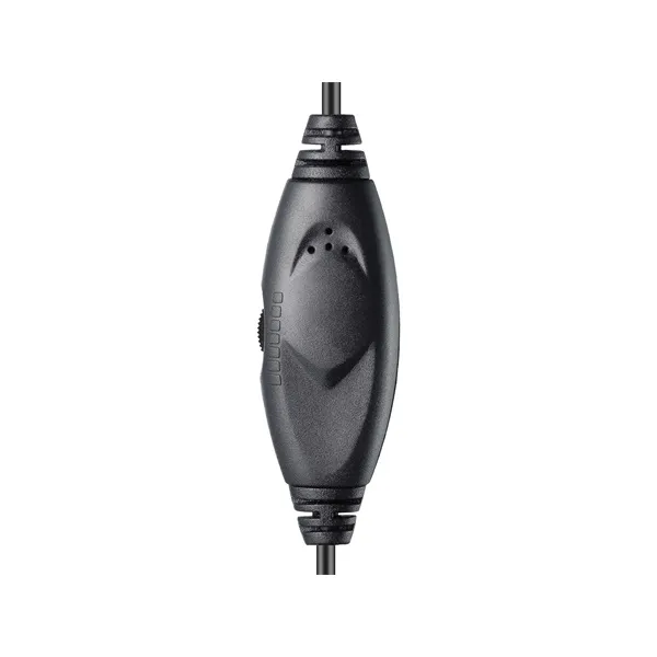 Sandberg Fejhallgató - MiniJack Chat Headset Saver (mikrofon; 3,5mm jack; hangerő szabályzó; 1,8m kábel; fekete) - Image 3