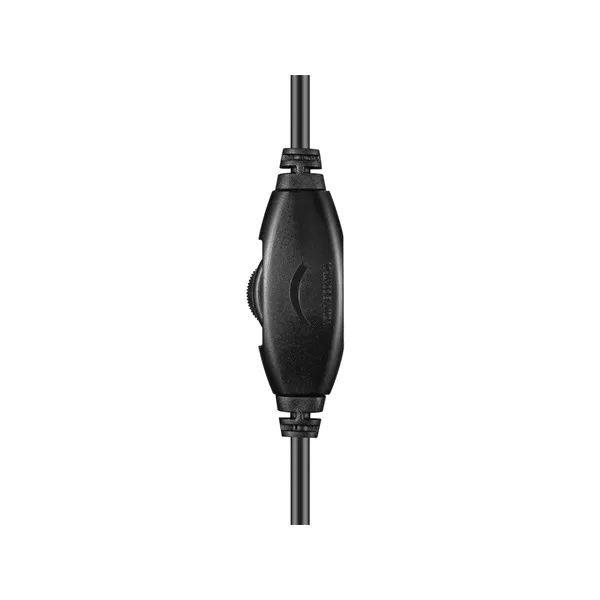 Sandberg Fejhallgató - MiniJack Chat Headset (mikrofon; 3,5mm jack; hangerő szabályzó; 1,8m kábel; fekete) - Image 2