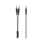 Sandberg Fejhallgató - MiniJack Chat Headset (mikrofon; 3,5mm jack; hangerő szabályzó; 1,8m kábel; fekete) - Image 3