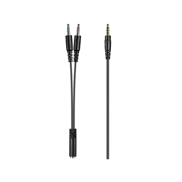 Sandberg Fejhallgató - MiniJack Chat Headset (mikrofon; 3,5mm jack; hangerő szabályzó; 1,8m kábel; fekete) - Image 3