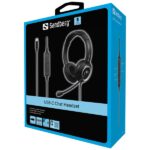 Sandberg Fejhallgató - USB-C Chat Headset - Image 6