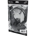 Sandberg Fejhallgató - USB Office Headset Saver (mikrofon; USB; hangerő szabályzó; 1,5m kábel; fekete) - Image 5