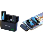Sandberg Mikrofon - Streamer USB-C Wireless Mic x2 - Image 5