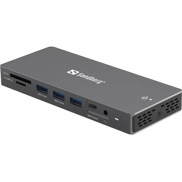 SANDBERG USB-C Dokkoló 13in1 DockingStation Pro