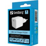 Sandberg Telefon töltő - USB-C AC Charger PD20W - Image 5