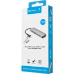Sandberg USB Hub - USB-C/A to 2xUSB-A+2xUSB-C Hub - Image 4