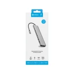 SANDBERG USB-C to 8xUSB-C+2xUSB-A 100W - Image 4