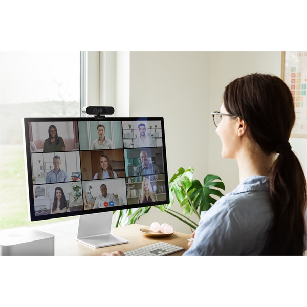 Sandberg Webkamera - Face-ID Webcam 2 (1920x1080, Betekintési szög: 80°, fekete) - Image 9