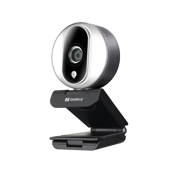 Sandberg Webkamera - Streamer USB Webcam Pro (1920x1080 képpont, 2 Megapixel, 1080p/30 FPS; USB 2.0, mikrofon) - Image 1