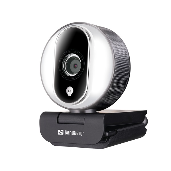 Sandberg Webkamera - Streamer USB Webcam Pro (1920x1080 képpont, 2 Megapixel, 1080p/30 FPS; USB 2.0, mikrofon) - Image 2